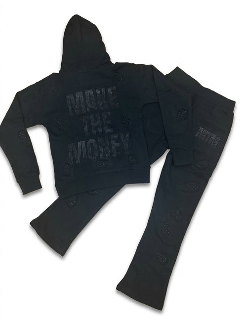 MTM RHINESTONE TRACKSUIT